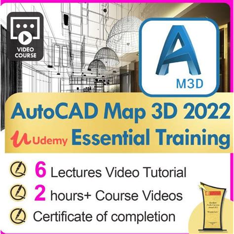 Video Course Autocad Map 3d 2022 Essential Training By Kevin Teo 6 Lectures 2 Hours Video