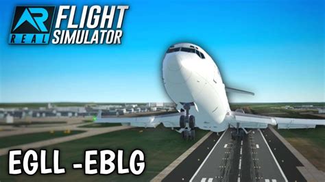 Community Flight Egll Eblg Rfs Real Flight Simulator