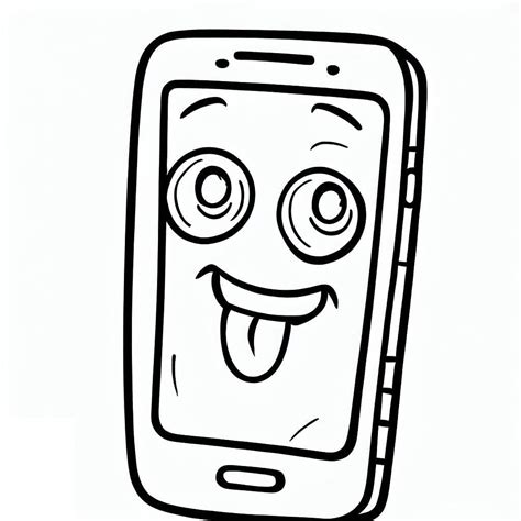 Coloriage T L Phone Imprimer Sur Coloriageenfant