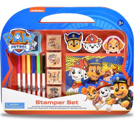 Buy PAW Patrol Coloring Stamper And Activity Set Mess Free Craft Kit