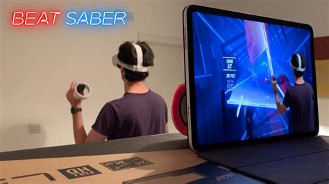 Oculus Quest 2 Recording Beat Saber In Mixed Reality With Nothing But