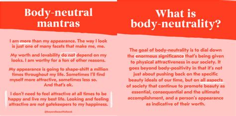 Concept Body Neutrality — The One Woman Project