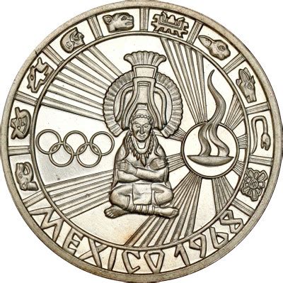 Medal Olimpiada Meksyk Srebro Archiwum Niemczyk Pl