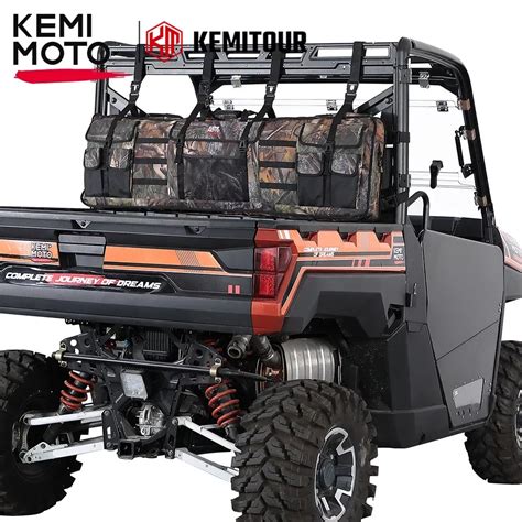 Kemimoto Utv Double Gun Roll Cage Soft Storage Bag Hunt D Camouflage