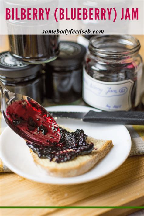 Simple Blueberry Bilberry Jam Somebody Feed Seb