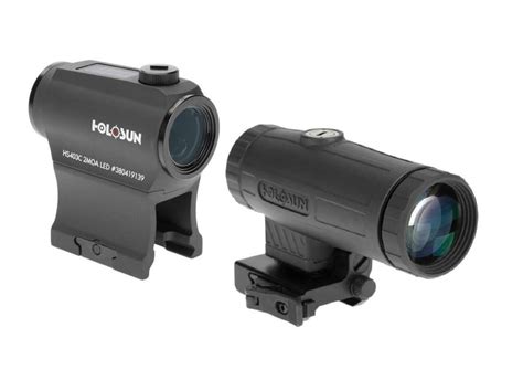 Holosun Hs C Micro Red Dot Sight W Hm X X Magnifier