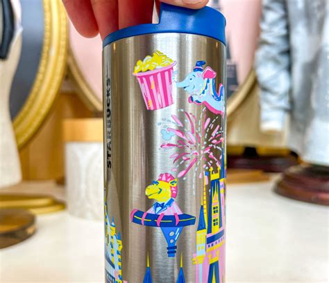 A New Magic Kingdom Starbucks Tumbler Has Arrived At Disney World