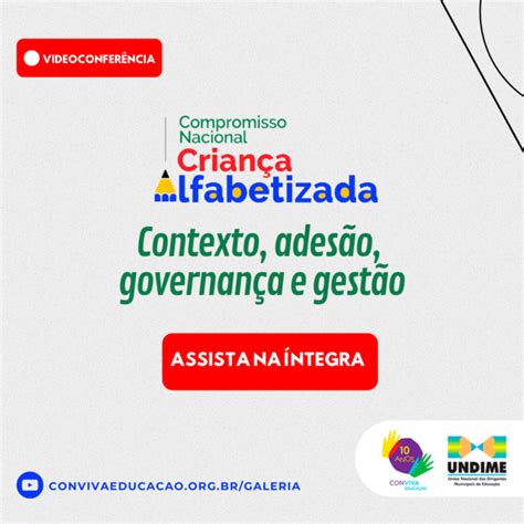 Assista na íntegra à videoconferência sobre o Compromisso Criança