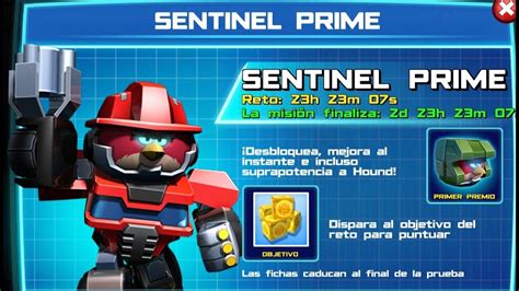 Angry Birds Transformers Nuevo Evento De Santinel Prime Dia 4 Bludgeon