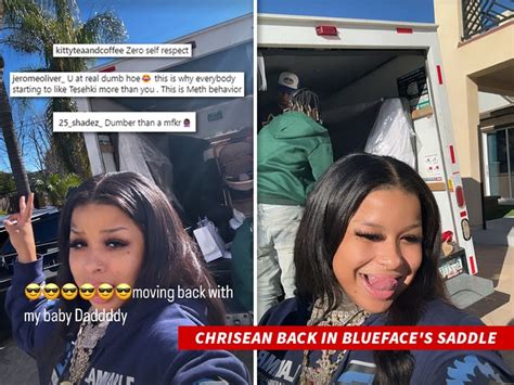 Chrisean Rock Repledges Allegiance To Blueface Moves Back Into His House