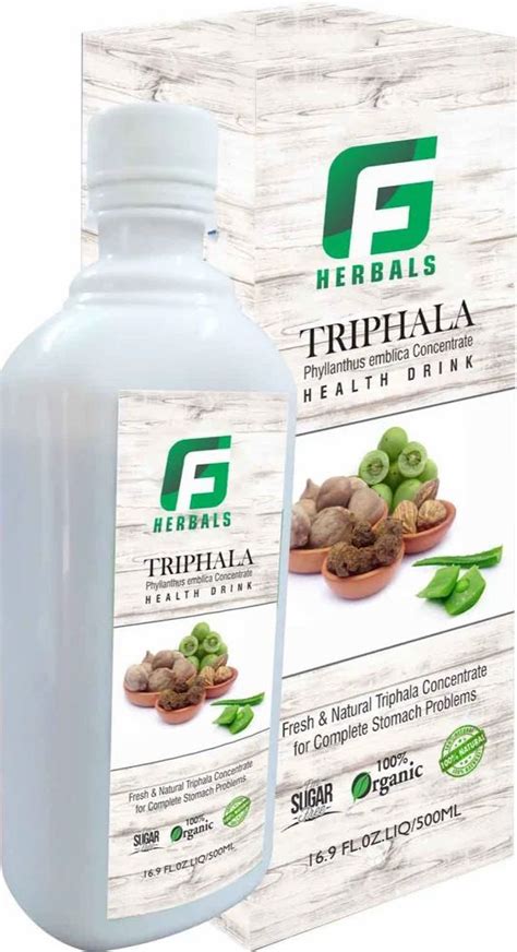 500ml Triphala Juice Packaging Type Bottle At Rs 130 Bottle In