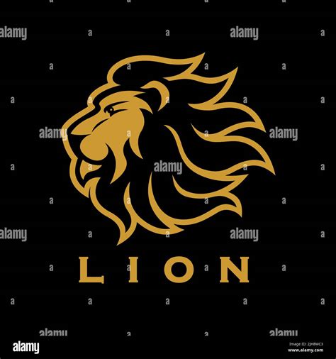 Modern Lion Logo Vector Illustration Stock Vector Image And Art Alamy