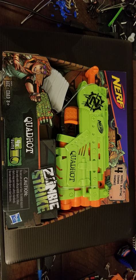 Nerf Zombie Strike Quadrot Review Blaster Hub