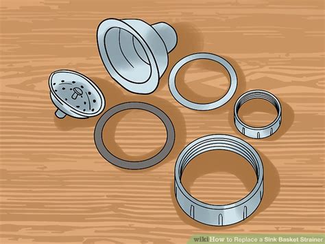 How To Replace A Sink Basket Strainer 15 Steps With Pictures