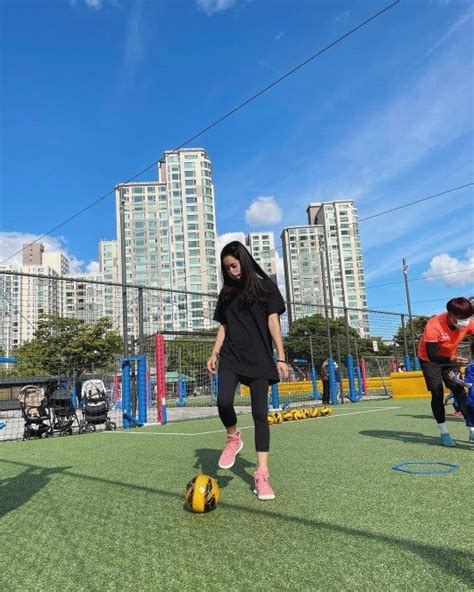 차세찌♥한채아 4세 딸 축구교실서 폭풍 드리블나도 모르게 그만 네이트 연예