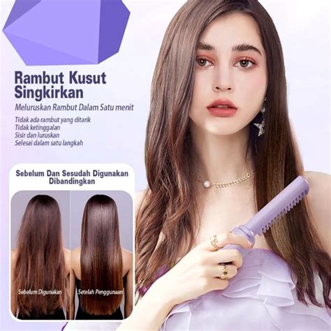 Jual Sisir Pelurus Rambut Listrik In Pelurus Rambut Mini Dan