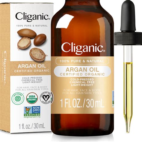 100 Pure Organic Argan Oil Argan Oil For Hair Skin And Nails Cliganic