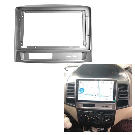 Car Radio Fascia For TOYOTA VIOS 2004 2007 DVD Stereo Frame Plate