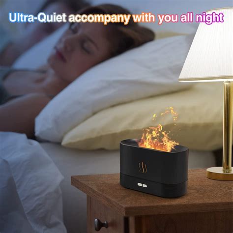 Colorful Flame Air Aroma Diffuser Humidifier Upgraded 7 Flame Colors