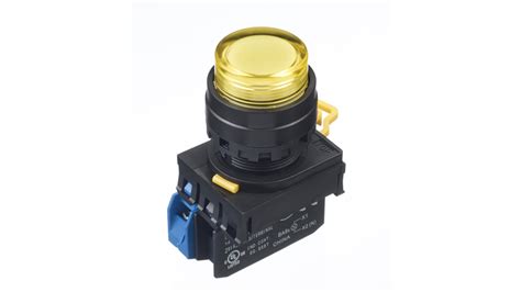 Yw1l M2e10q4y Idec Yw Series Illuminated Push Button Complete Unit