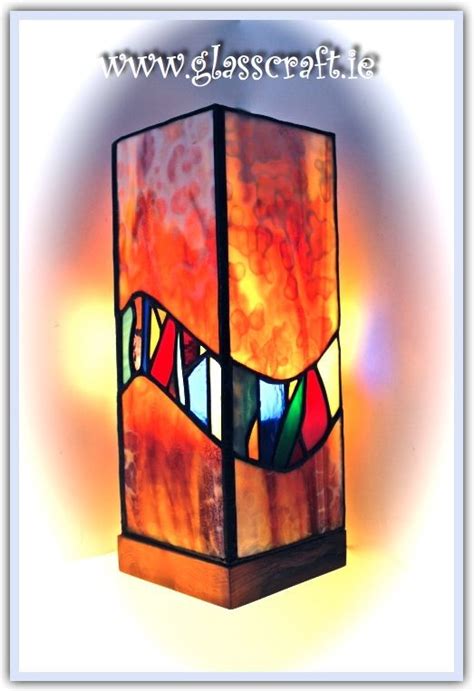 Stained Glass Lamp By Sue Donnellan At Glasscraftie Stained