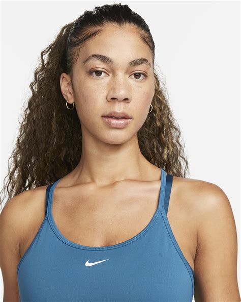 Nike Dri Fit One Elastika Womens Standard Fit Tank Top Nike Uk