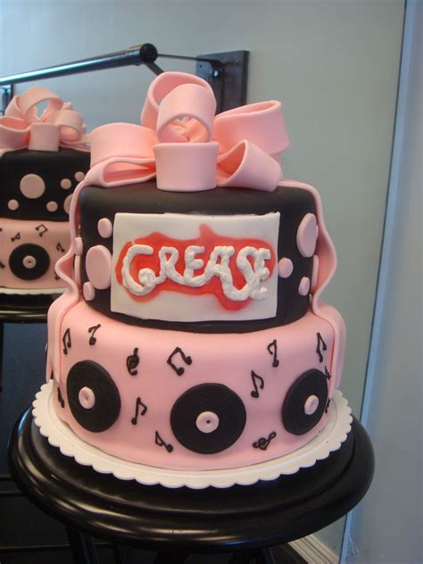 Grease Birthday Cake — Birthday Cakes Themed Cakes Grease Party Grease Themed Parties