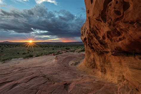 Desert Rain Photograph by Brent Clark - Fine Art America