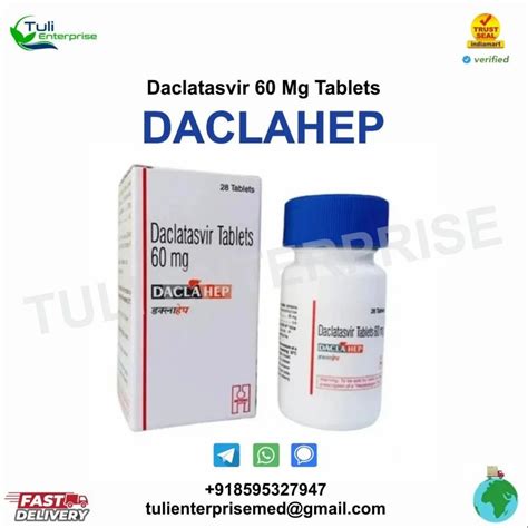 Daclahep Daclatasvir Mg Tablets At Best Price In New Delhi Id