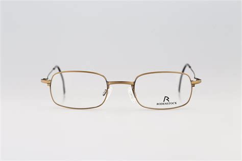 Rodenstock R 4264 A Vintage 90s Lightweight Antique Gold Etsy