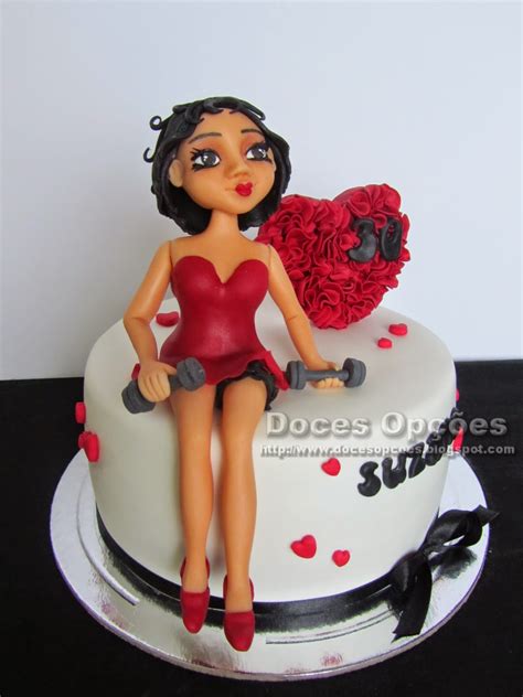 Doces Op Es Bolo De Anivers Rio Betty Boop