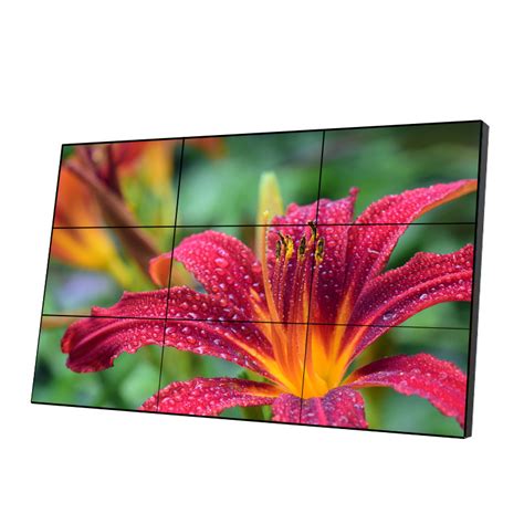 4K Touch 55 Inch Seamless LCD Videowall Advertisement Display China