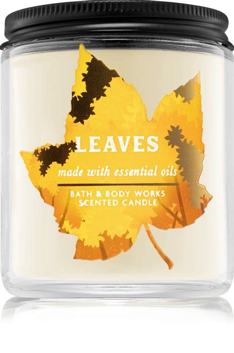 Bath Body Works Leaves Scented Candle Notino Co Uk