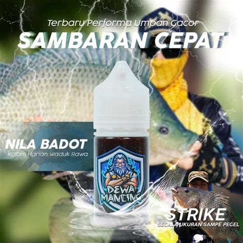 Jual Essen Ikan Nila Mujaer Terbaru Ml Dewa Mancing Harian Alam Liar