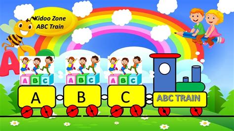 ABC train song/Alphabet train song/preschool rhymes/kids rhymes ...