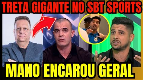 Mano Calil Sheik E Cicinho Treta Grande No Sbt Por Causa Do Abel