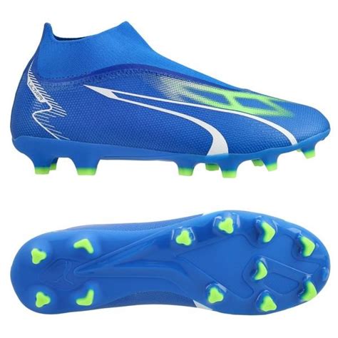 Puma Ultra Match Laceless Fg Ag Gear Up Bl Hvid Gr N Unisport Dk