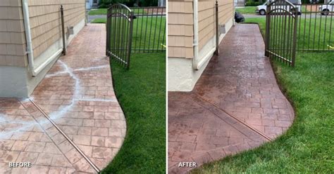 How To Restore Faded Stamped Concrete Direct Colors