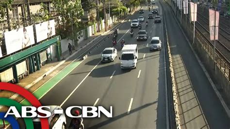 Live Traffic Situation On Edsa Orense Abs Cbn News Youtube