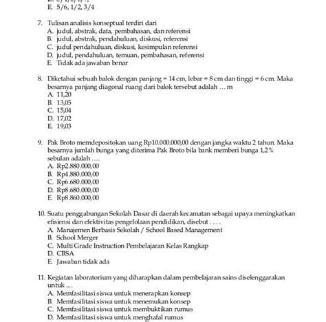 35 Contoh Soal Akm Numerasi Smp Dan Jawabannya Png Contoh Soal Akm Riset
