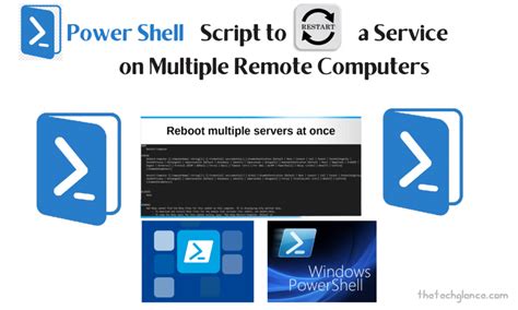 Powershell Script To Restart A Service On Multiple Remote Computers