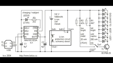 9 Led Flashlight Schematic 1 Youtube