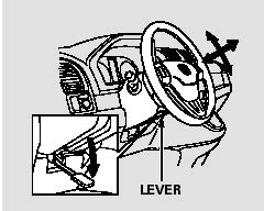 Honda CR V Steering Wheel Adjustment Instruments And Controls