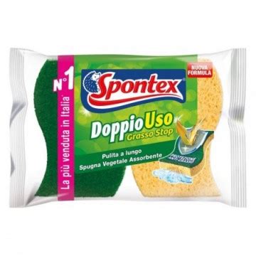 Spontex Spugna Abrasiva Doppio Uso 2 Pz