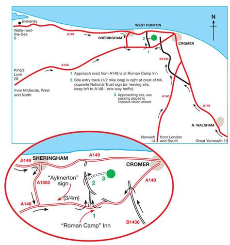 West Runton Campsite Explore Norfolk From West Runton Campsite The