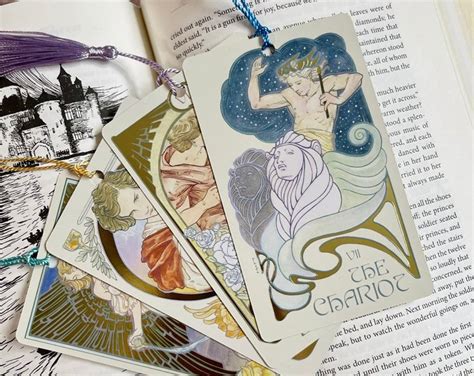 The Lovers Tarot Card Bookmark Hand Crafted Bookmark Reading Gift