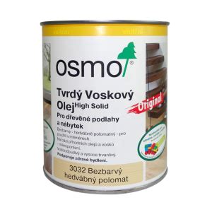 OSMO Tvrdý voskový olej 3032 hodvábny polomat