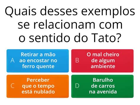 Entendendo Um Pouco Mais Sobre O Tato Quiz