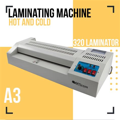 Officom Laminating Machine A4 A3 Size Hot And Cold Laminator