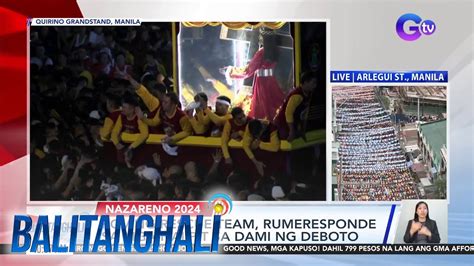 Traslacion Ng Itim Na Nazareno Halos Anim Na Oras Mula Nang Makaalis